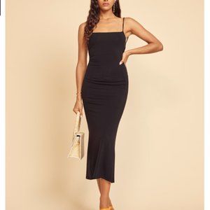 Reformation Hex Dress - Black